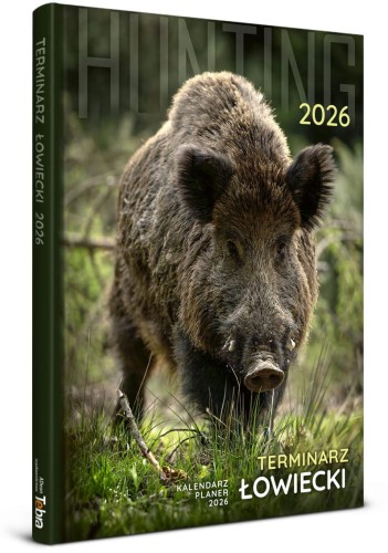 Terminarz Łowiecki 2026 - kalendarz książkowy dla myśliwego B5 Sklep Oikos