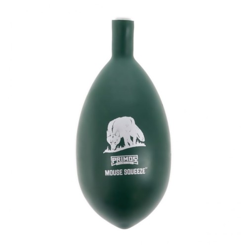 Zielony gumowy wabik na lisy Primos Mouse Squeeze Primos Hunting naśladujący pisk myszy