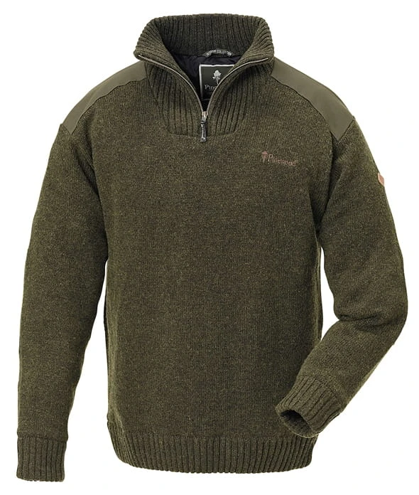 Sweter myśliwski Pinewood Hurricane 9648 zielony z membraną