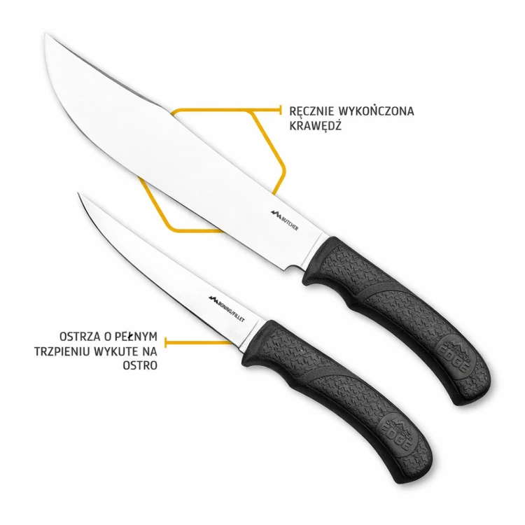 Noże myśliwskie Outdoor Edge Game Pro – narzędzia do rozbioru mięsa