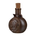 Butelka piersiówka ceramiczna „Vicekról Polowania” 200 ml – ręcznie wykonana, myśliwski motyw