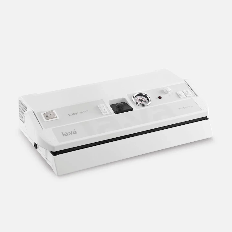Pakowarka próżniowa LAVA V.300W premium biała z podwójnym zgrzewem 34 cm