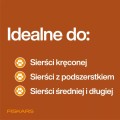 Nożyczki degażówki Fiskars PET CARE idealne do sierści kręconej z podszerstkiem średniej i długiej