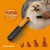 Grzebień Fiskars PET CARE z szerokim rozstawem zębów do rozczesywania sierści psów i kotów