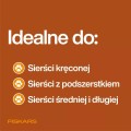 Grzebień Fiskars PET CARE do sierści kręconej, sierści z podszerstkiem oraz sierści średniej i długiej