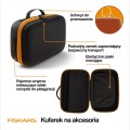 Kuferek Fiskars PET CARE z uchwytem, podwójnym zamkiem, pojemnym wnętrzem i elastycznymi paskami mocującymi