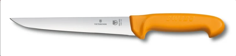 Victorinox SWIBO 5.8411.20 profesjonalny nóż masarski z żółtą rękojeścią