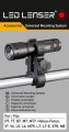 Opakowanie Ledlenser Universal Mounting System 0362 z listą kompatybilnych latarek