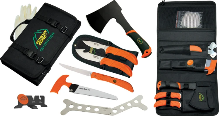 Zestaw do patroszenia Outdoor Edge The Outfitter z futerałem transportowym