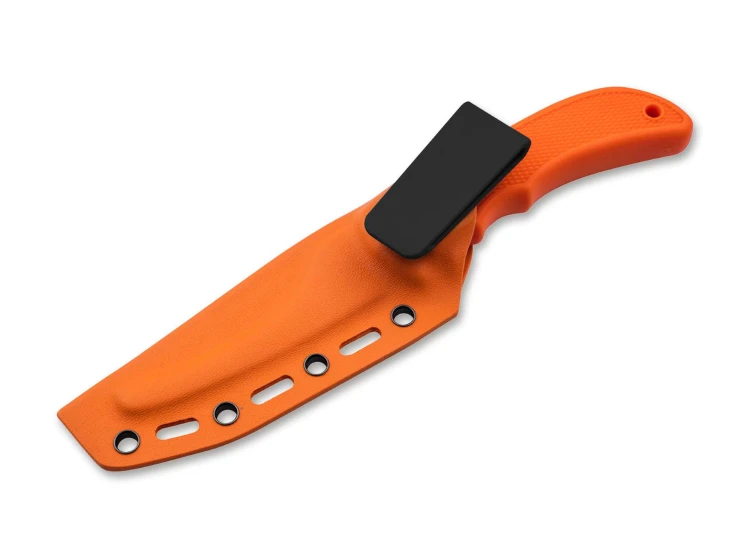Nóż Magnum Fixed Gutting w pomarańczowej pochewce Kydex z adapterem do pasa