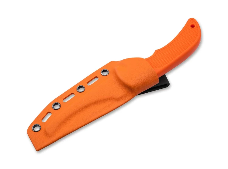 Pomarańczowa pochewka Kydex do noża Magnum Hunting Line Fixed Gutting