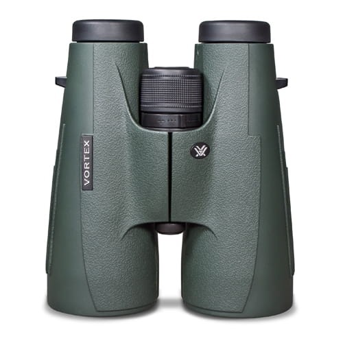 Lornetka Vortex Vulture HD 8x56 – zielony korpus i centralne pokrętło ostrości