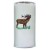 Ręcznik bawełniany w tubie z motywem myśliwskim Jeleń krem 70x140 cm