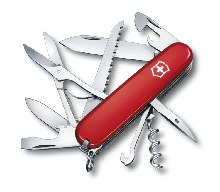 Scyzoryk Victorinox Huntsman 1.3713 czerwony z 15 funkcjami