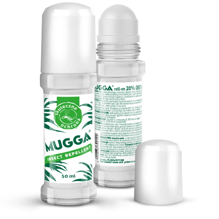 Mugga Classic Roll-On 50 ml - środek na owady dla młodzieży i dorosłych