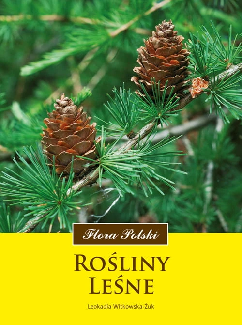 Rośliny leśne Flora Polski – atlas ponad 800 gatunków Leokadii Witkowskiej-Żuk okładka książki
