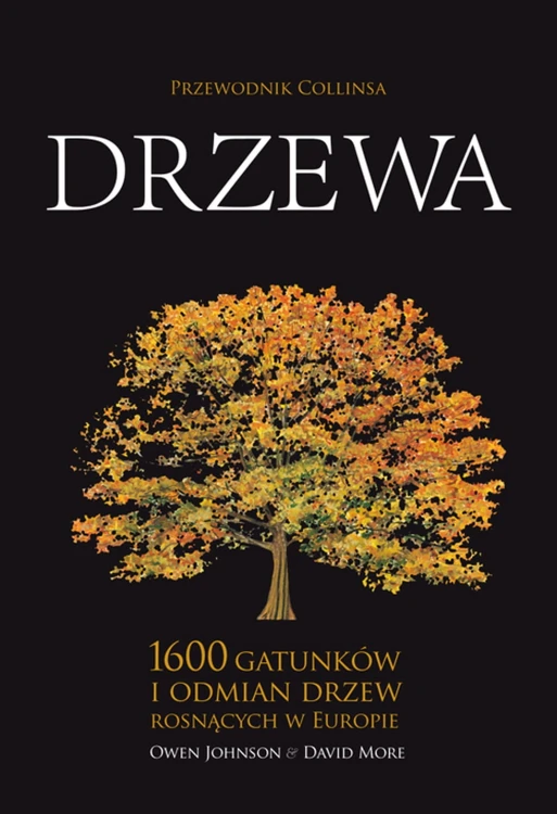 Drzewa Przewodnik Collinsa – atlas 1600 gatunków i odmian drzew Europy okładka książki