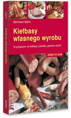 Poradnik Bernharda Gahma z przepisami na kiełbasy pasztety galarety i szynki Kiełbasy własnego wyrobu