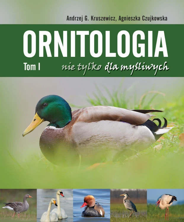 Okładka książki Ornitologia nie tylko dla myśliwych z fotografią krzyżówki